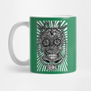 Mexican skull, day of the dead cinco de mayo Mexico Sugar Mug